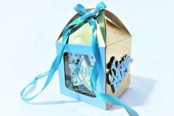Baby Boy 3D SVG Shaker Box Review