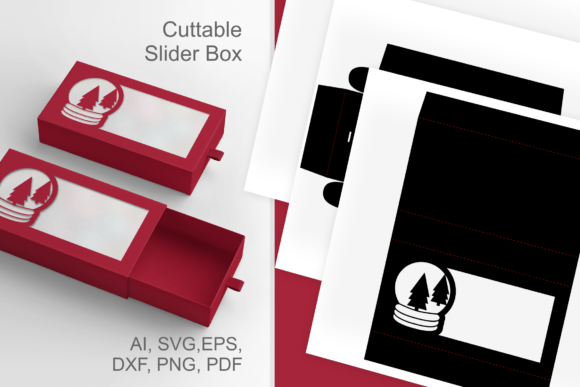 Christmas 3D SVG Snow Globe Drawer Box Review