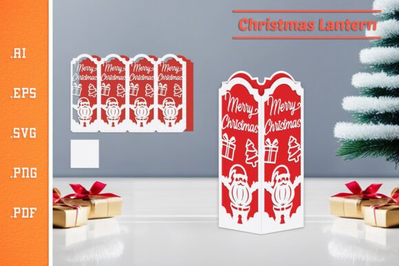 Christmas Lantern Graphics for Crafts