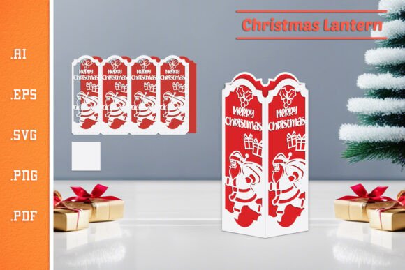 Christmas Lantern SVG 7: Graphics for Crafts