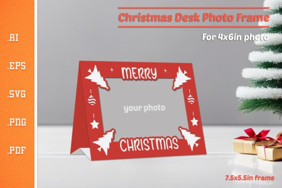 Christmas Photo Frame: Paper Cut Graphics & Crafts