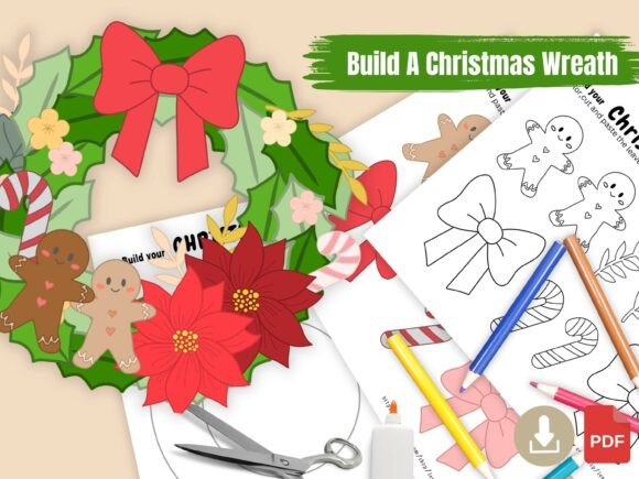 DIY Christmas Wreath 3D SVG Review