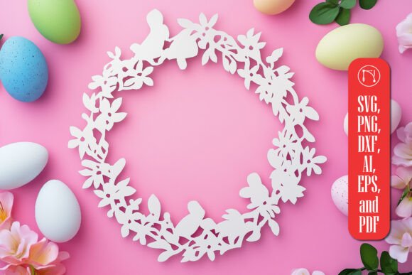 Easter Wreath SVG: Crafts & Graphics Review