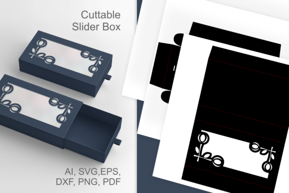 Floral Frame Wide: A 3D SVG for Fall Content
