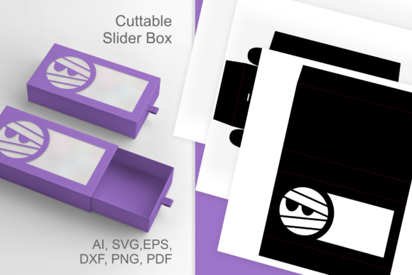 Halloween 3D SVG: Mummy Drawer Box Review