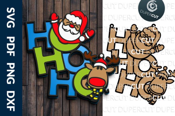 Review: HO-HO-HO Holiday Sign Layered SVG for Embroidery