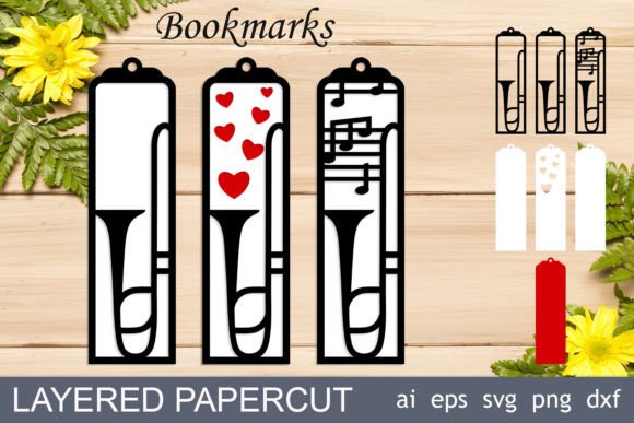 Review: Music Bookmarks Layered SVG for Embroidery