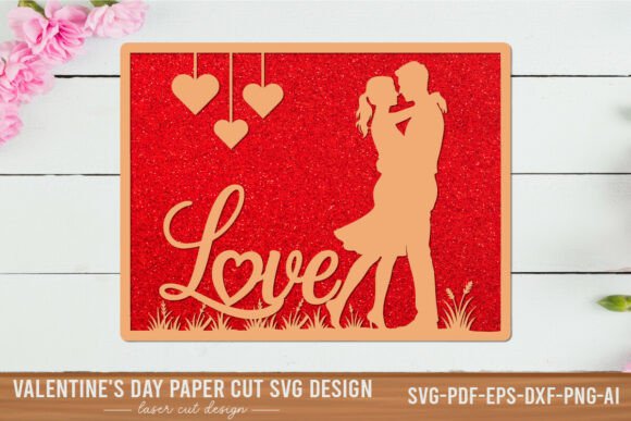 Reviewing Love Couple Paper Cut SVG for Embroidery