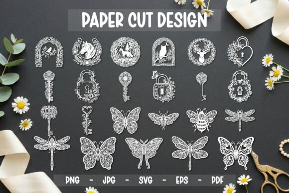 Reviewing the Floral Cute Paper Cut SVG Bundle
