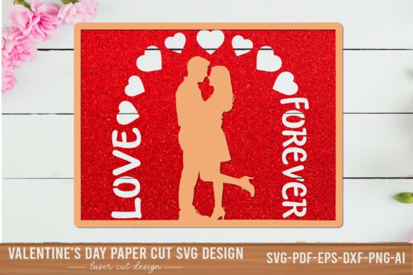 Reviewing the Forever Love Couple Paper Cut SVG