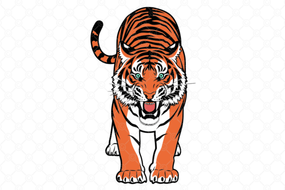 Tiger SVG Graphics for Crafts & Branding