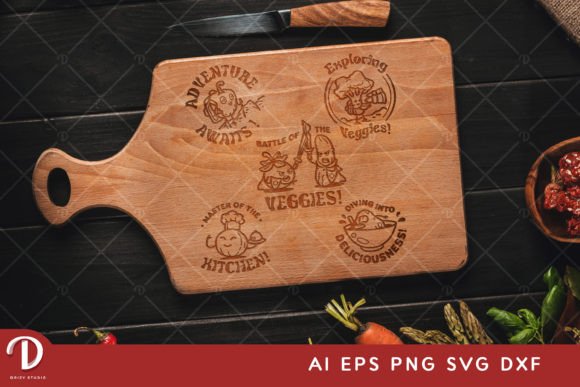 Veggie Adventures SVG: Crafts & Graphics